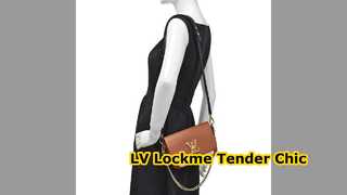 Torba designerska LV Lockme Tender w luksusowym stylu