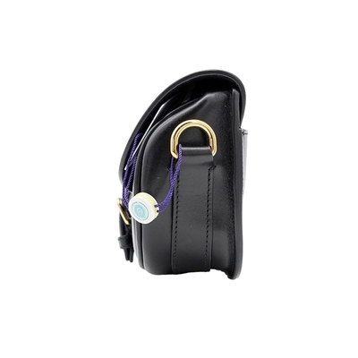 Czarna torba na ramię ze skóry cielęcej Dior Bobby East West Bag Hobo