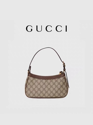 Mała płócienna torba na ramię pod pachami GG Supreme GUCCI Ophidia