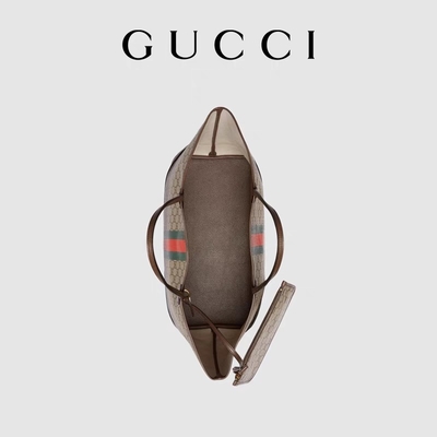 Markowa damska brązowa torba Gucci Ophidia, mała, średnia, duża, hebanowa