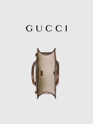 Mała torba z grubej bawełny GUCCI Designer Supreme GG Mens Designer Tote ODM