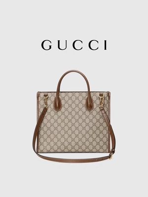 Mała torba z grubej bawełny GUCCI Designer Supreme GG Mens Designer Tote ODM