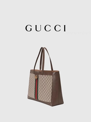 Skórzana damska torba na ramię z logo GUCCI Ophidia
