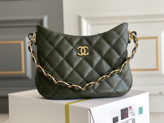 Chanel AS3562 mała torba Hobo pod pachami Hippie torba na ramię 2022 jesienno-zimowa