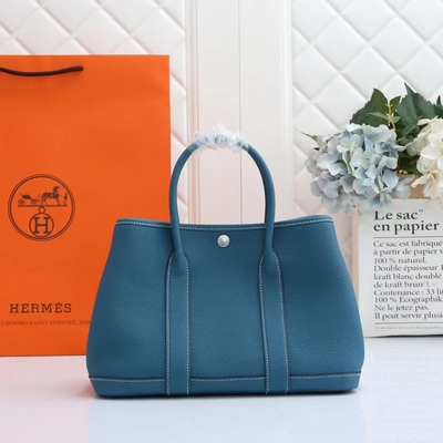 Znaczek Bougainvillier Preloved Markowa torba Hermes Negonda Garden Party 30