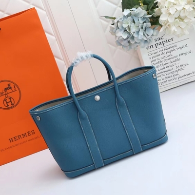 Znaczek Bougainvillier Preloved Markowa torba Hermes Negonda Garden Party 30