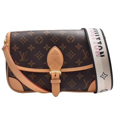Żakardowa mini torba na ramię Markowa klasyczna torba Diane LV Monogram Canvas