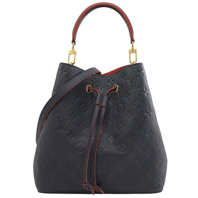 Markowa torebka damska LV Colorblock NÉONOÉ MM Bucket Bag Ziarnista skóra