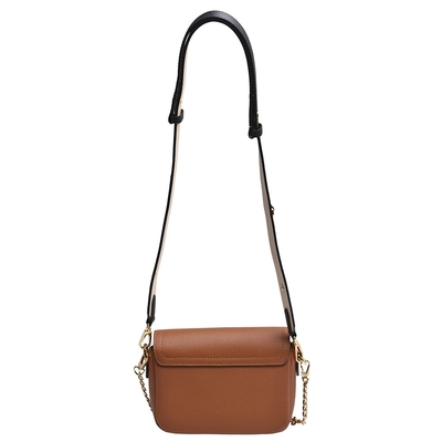 Designerska torba z monogramem z ziarnistej skóry cielęcej LV Lockme Tender Bag Brown