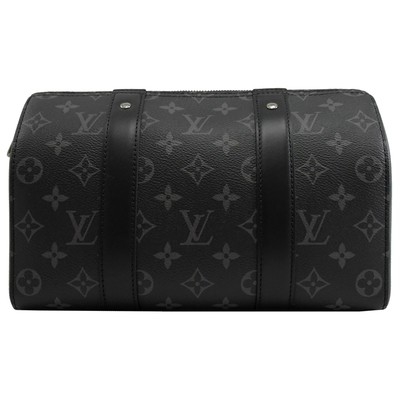 Klasyczna torba z monogramem Eclipse LV CITY KEEPALL Płócienna żakardowa torba Crossbody Boston