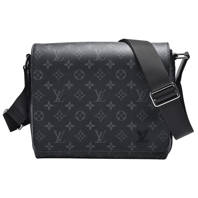 Markowa torba na ramię ze skóry bydlęcej OEM dla mężczyzn w stylu Louis Vuitton District PM Messenger