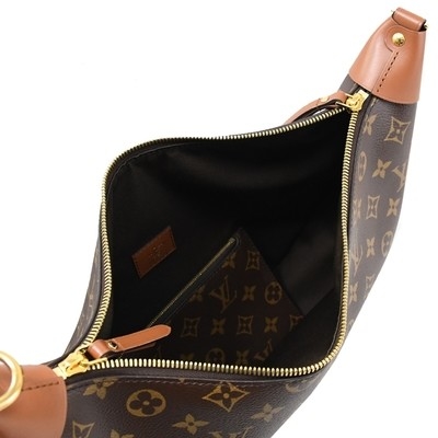 LV Designer Monogram Bag Presbyopic Half Moon Tote Leather Tote Torebka ze skóry bydlęcej