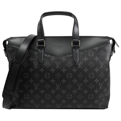 M40566 Męska biznesowa markowa torba męska Monogram LV teczka Explorer czarna dwufunkcyjna