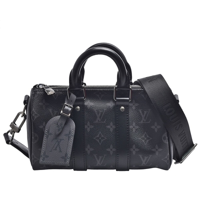 Torba męska Eclipse Canvas Keepall New Speedy Bandouliere 25 Crossbody M46271