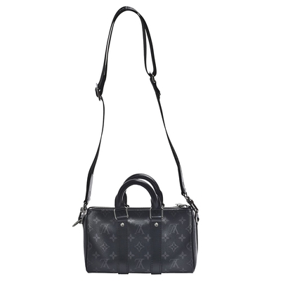 Torba męska Eclipse Canvas Keepall New Speedy Bandouliere 25 Crossbody M46271