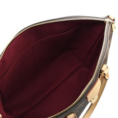 Płótno powlekane monogramem Torba BoéTie MM M45987 Ciemna kawa