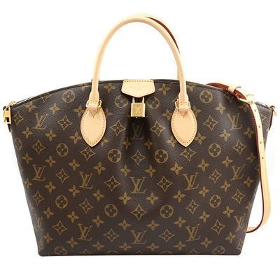 Płótno powlekane monogramem Torba BoéTie MM M45987 Ciemna kawa
