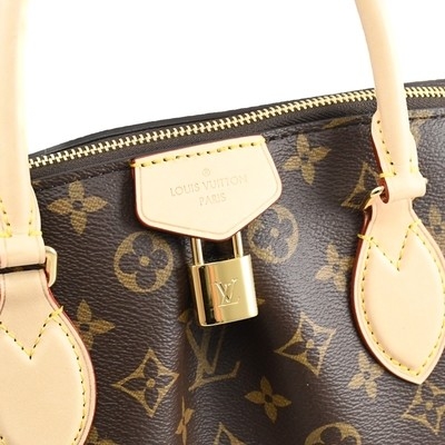 Płótno powlekane monogramem Torba BoéTie MM M45987 Ciemna kawa