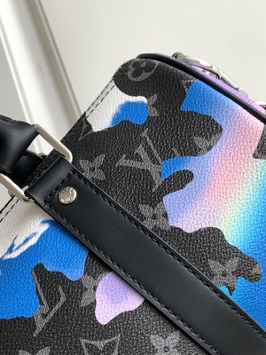Markowa torba listonoszka Sunrise Monogram Eclipse LV Keepall Bandoulière Pokój 25 z widokiem