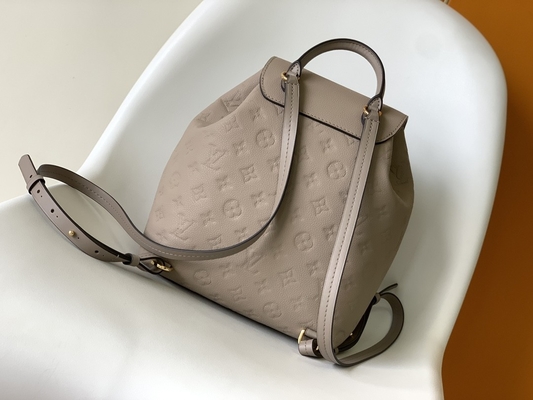 Plecak marki LV Designer Louis Vuitton Monogram Montsouris Plecak różowy czarny