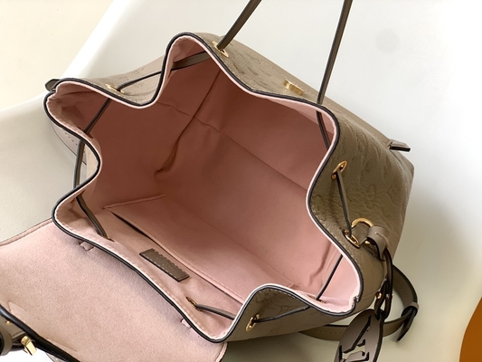 Plecak marki LV Designer Louis Vuitton Monogram Montsouris Plecak różowy czarny