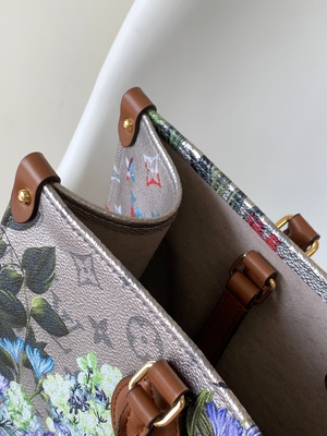 Torba materiałowa z płótna powlekanego srebrem OEM Louis Vuitton Onthego Empreinte