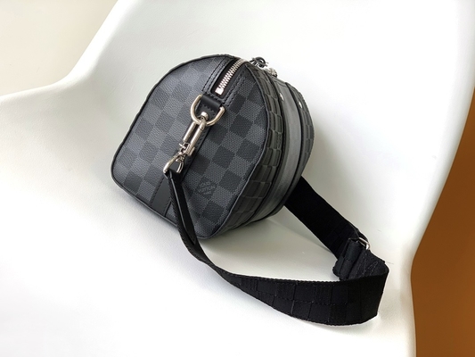 Markowa torba męska LV Keepall BandoulièRe 25 Checkerboard