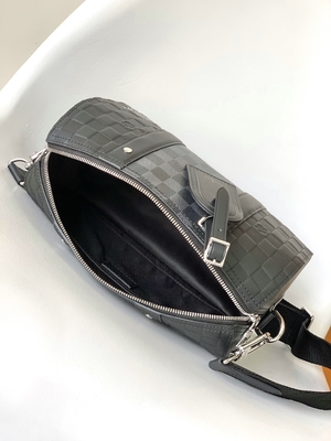 Markowa torba męska LV Keepall BandoulièRe 25 Checkerboard