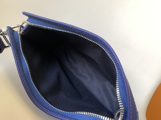 Mały portfel Gaston Louis Vuitton LV Pochette z podwójnym zamkiem do noszenia