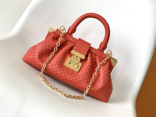 Spersonalizowana kopertówka ze skóry cielęcej z monogramem Louis Vuitton M45571