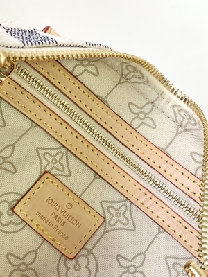 Płótno powlekane Speedy Louis Vuitton Damier Azur 25 M46390