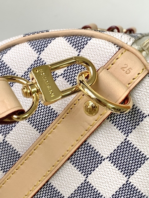Płótno powlekane Speedy Louis Vuitton Damier Azur 25 M46390