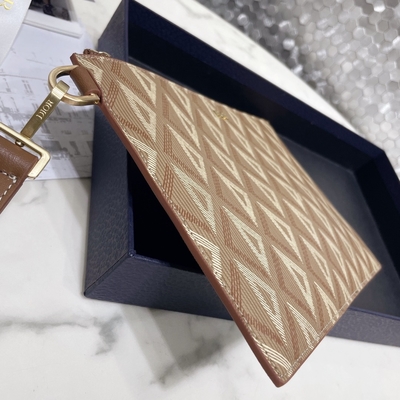 ODM Christian Dior Mini Designer Torebki A5 CD Pouch Bag Diamond Prawdziwa skóra