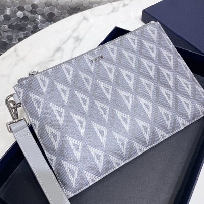 ODM Christian Dior Mini Designer Torebki A5 CD Pouch Bag Diamond Prawdziwa skóra