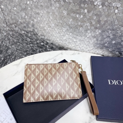 ODM Christian Dior Mini Designer Torebki A5 CD Pouch Bag Diamond Prawdziwa skóra