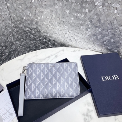 ODM Christian Dior Mini Designer Torebki A5 CD Pouch Bag Diamond Prawdziwa skóra