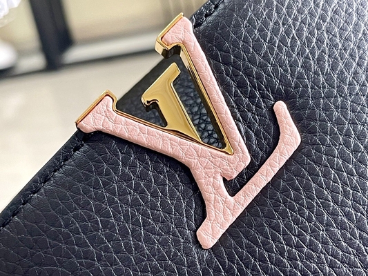 Wyściółka z koziej skóry Ulubiona markowa torba Louis Vuitton Capucines Mini