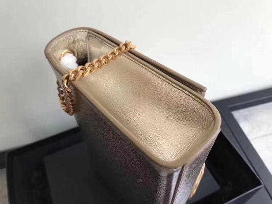 Regulowane Ramiączka Poliester Saint Laurent YSL Woc Torba Zapinana Na Zamek Srebrny