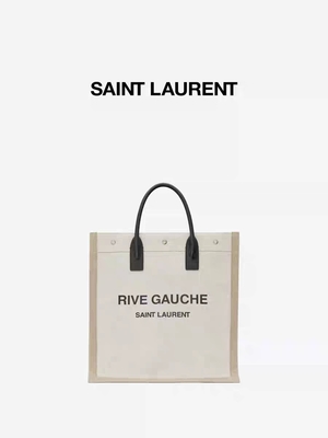 Regulowana mini torba na ramię typu unisex Saint Laurent z wewnętrzną podszewką z tkaniny