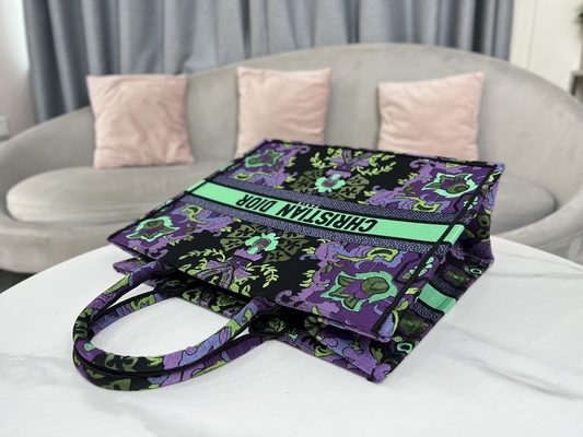 Plus Size Haftowana torba Dior Maria Grazia Chiuri Booktote
