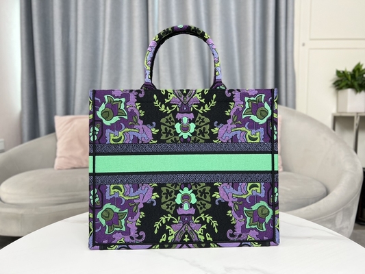 Plus Size Haftowana torba Dior Maria Grazia Chiuri Booktote