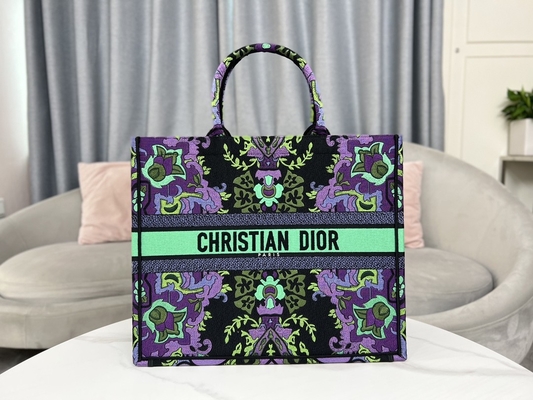 Plus Size Haftowana torba Dior Maria Grazia Chiuri Booktote
