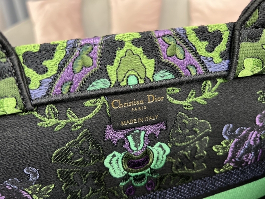 Plus Size Haftowana torba Dior Maria Grazia Chiuri Booktote