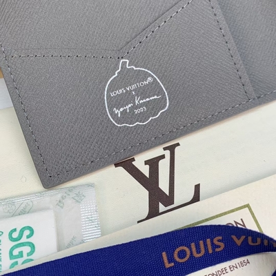 Louis Vuitton LV X YK Mini Designer Torebki Organizer Kieszonkowy Czarny Dyniowy Nadruk