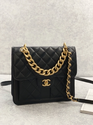 2023 SS Chanel Woc Zipper Kopertówka Swobodny styl uliczny
